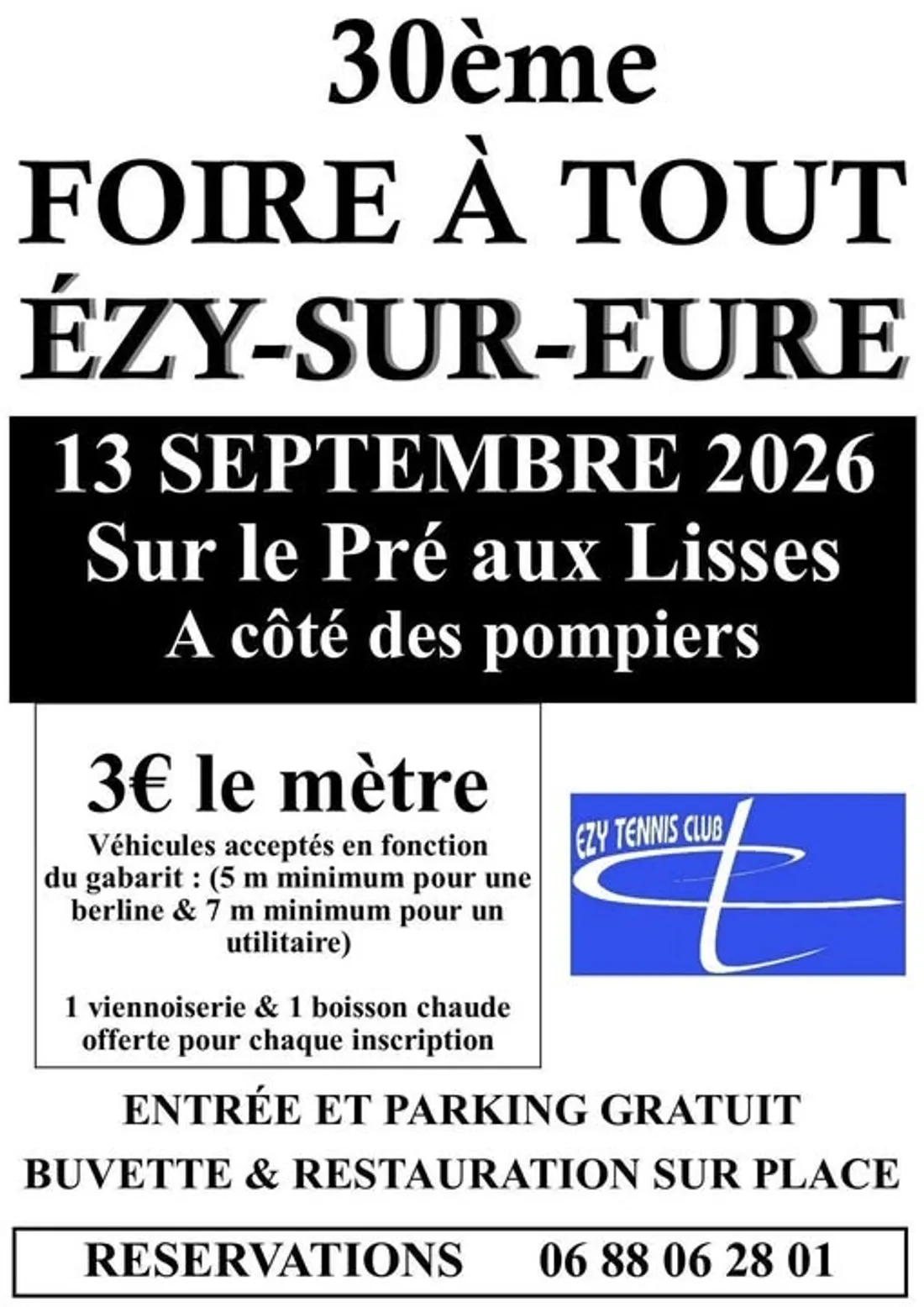 ÉZY-SUR-EURE (27) - 30e Foire à tout