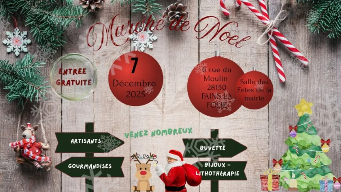 FAINS-LA-FOLIE - Marché de Noël