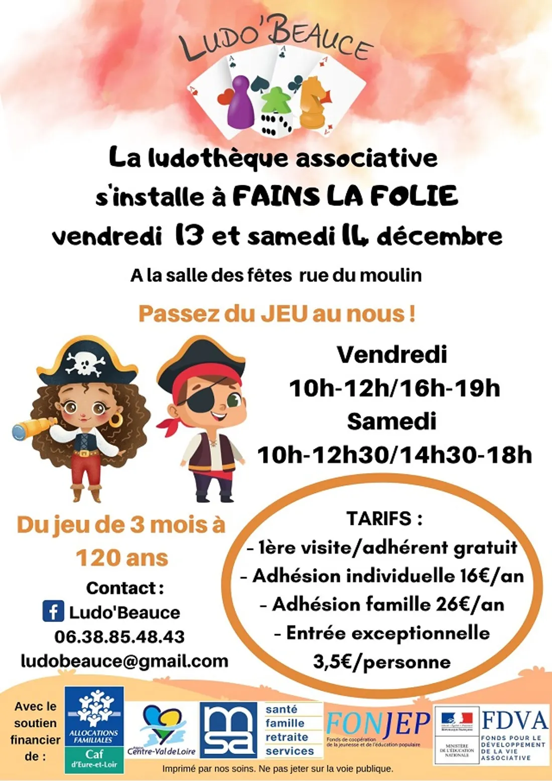 FAINS-LA-FOLIE - Jouez avec Ludo'Beauce