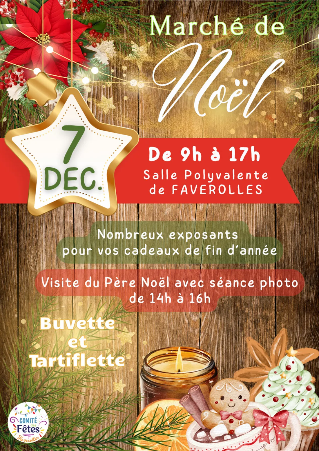 FAVEROLLES - Marché de Noël