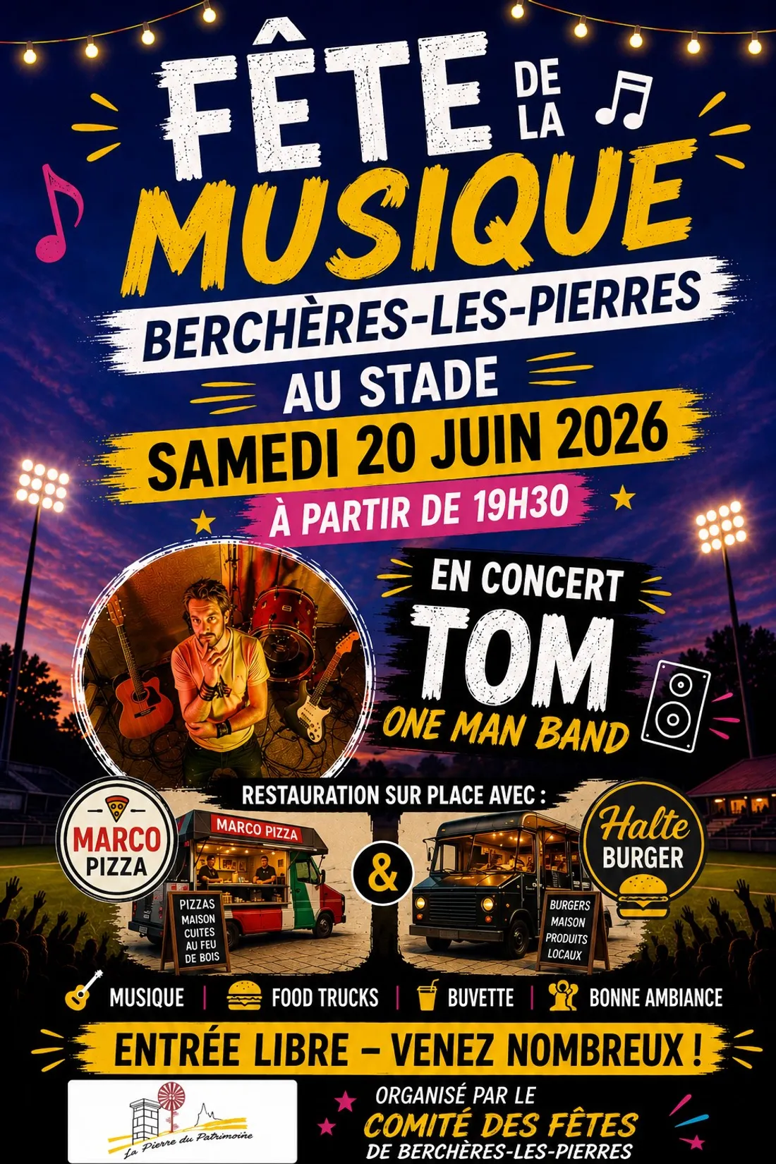 bercheres-les-pierres fete de la musique 2026