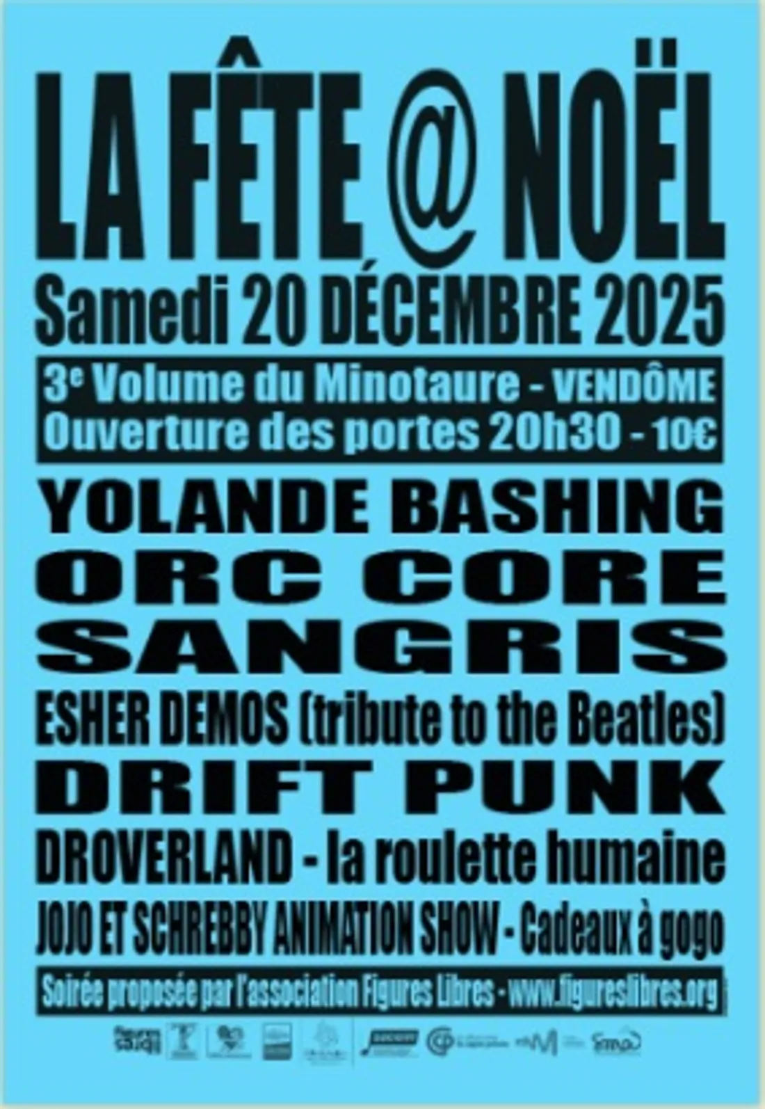 VENDÔME (41) - Concert : LA FÊTE @ NOËL