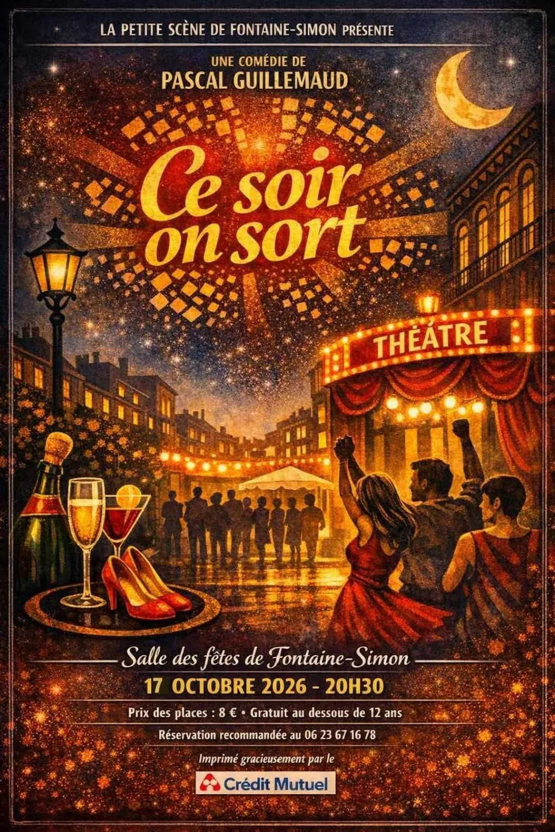 FONTAINE-SIMON - Théâtre : Ce soir on sort
