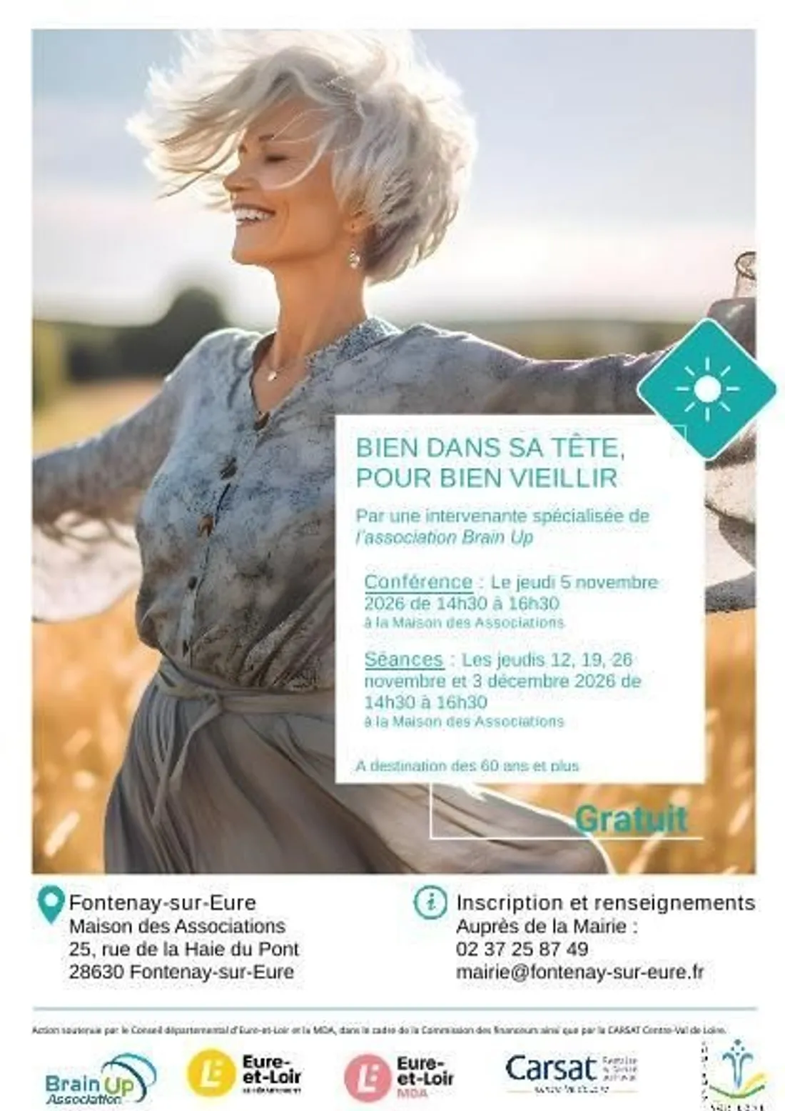 FONTENAY-SUR-EURE - Bien dans sa tête pour bien vieillir