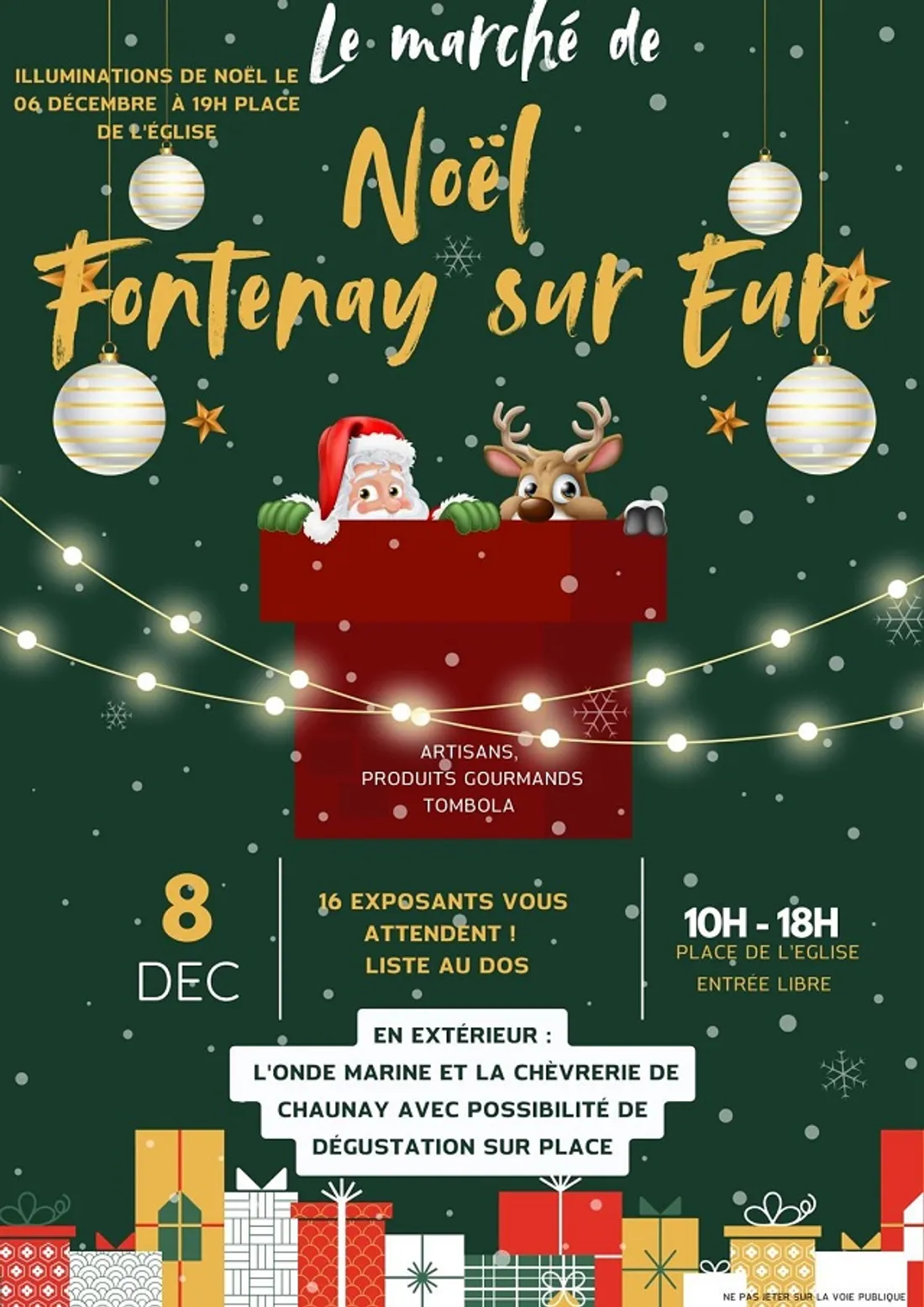 FONTENAY-SUR-EURE - Marché de Noël