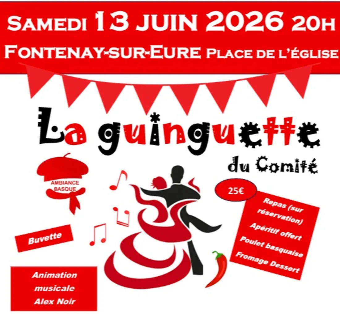 FONTENAY-SUR-EURE - Soirée guinguette du comité des fêtes
