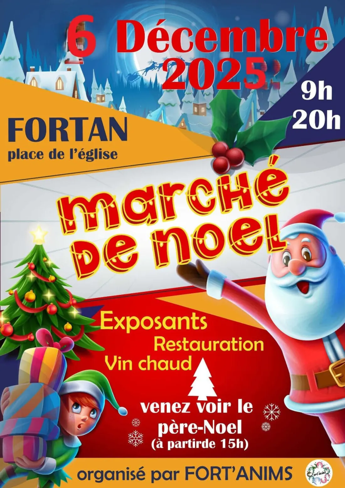 FORTAN (41) - Marché de Noël