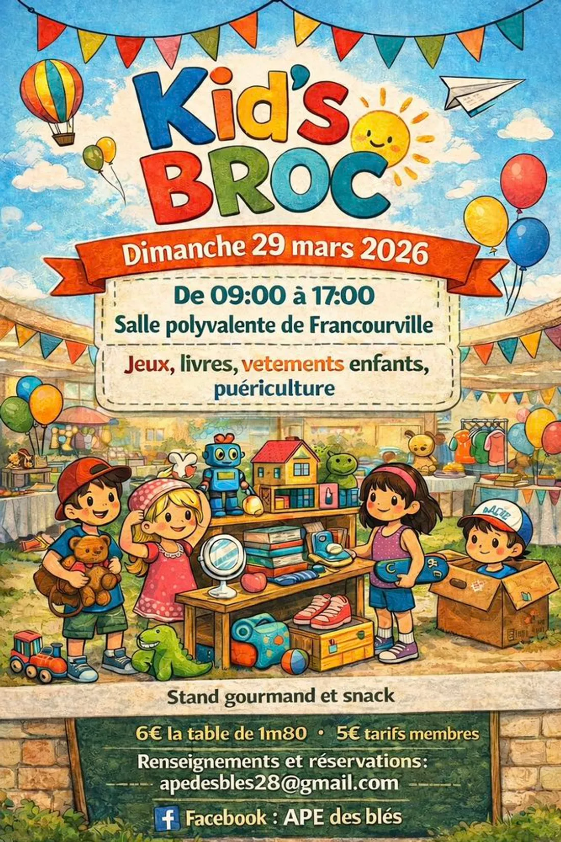FRANCOURVILLE - Kid's broc