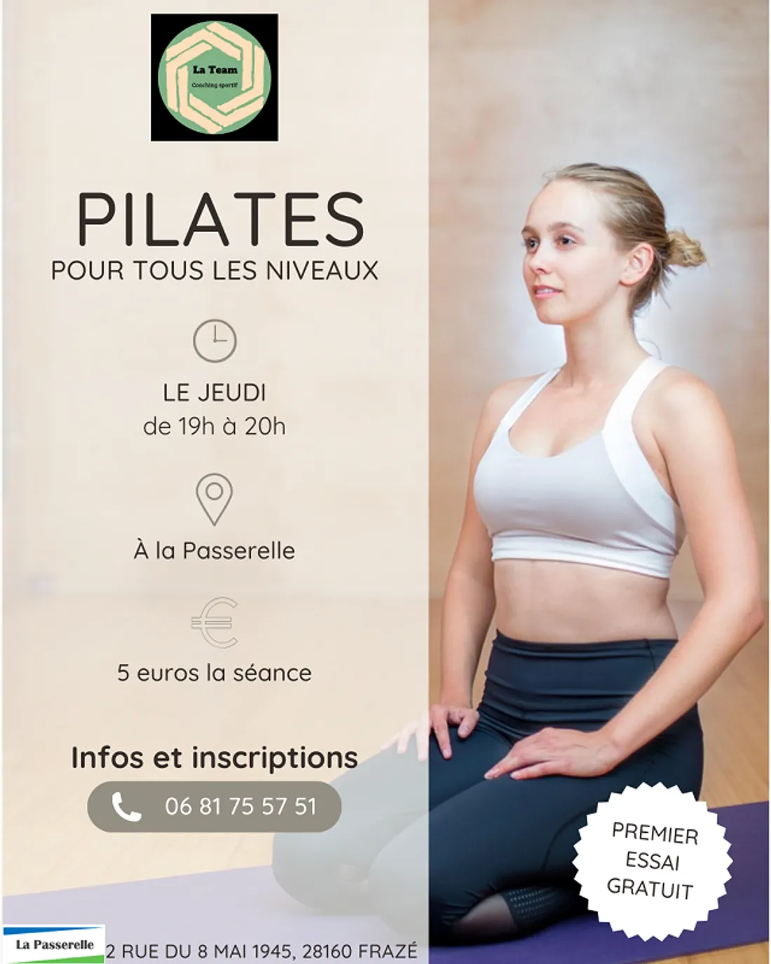 FRAZÉ - Pilates pour tous niveaux