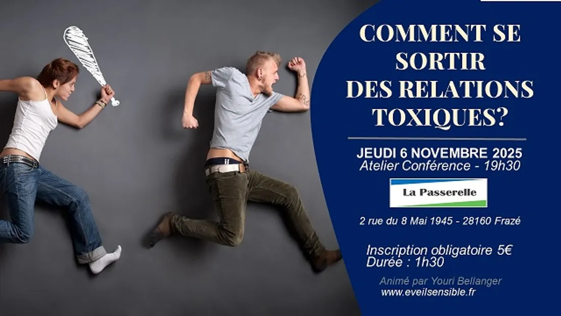 FRAZÉ - Atelier conférence : Comment se sortir des relations toxiques ?