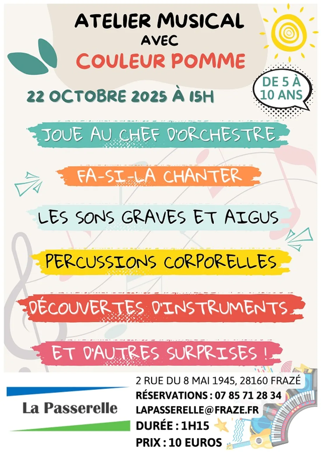 FRAZÉ - Atelier musical avec Couleur Pomme