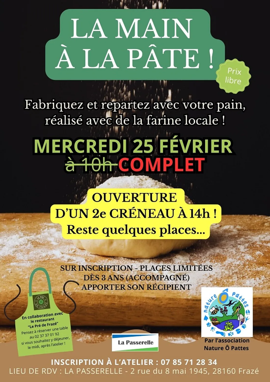 FRAZÉ - Atelier : La main à la pâte