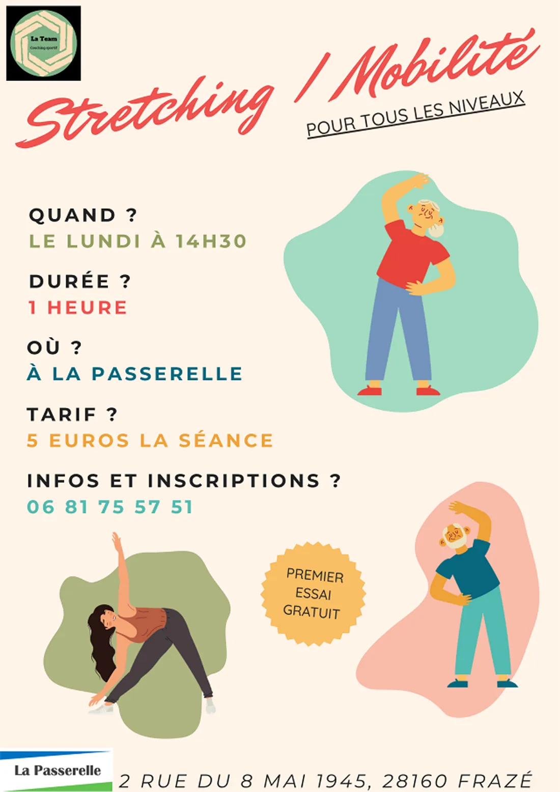 FRAZÉ - Stretching / mobilité