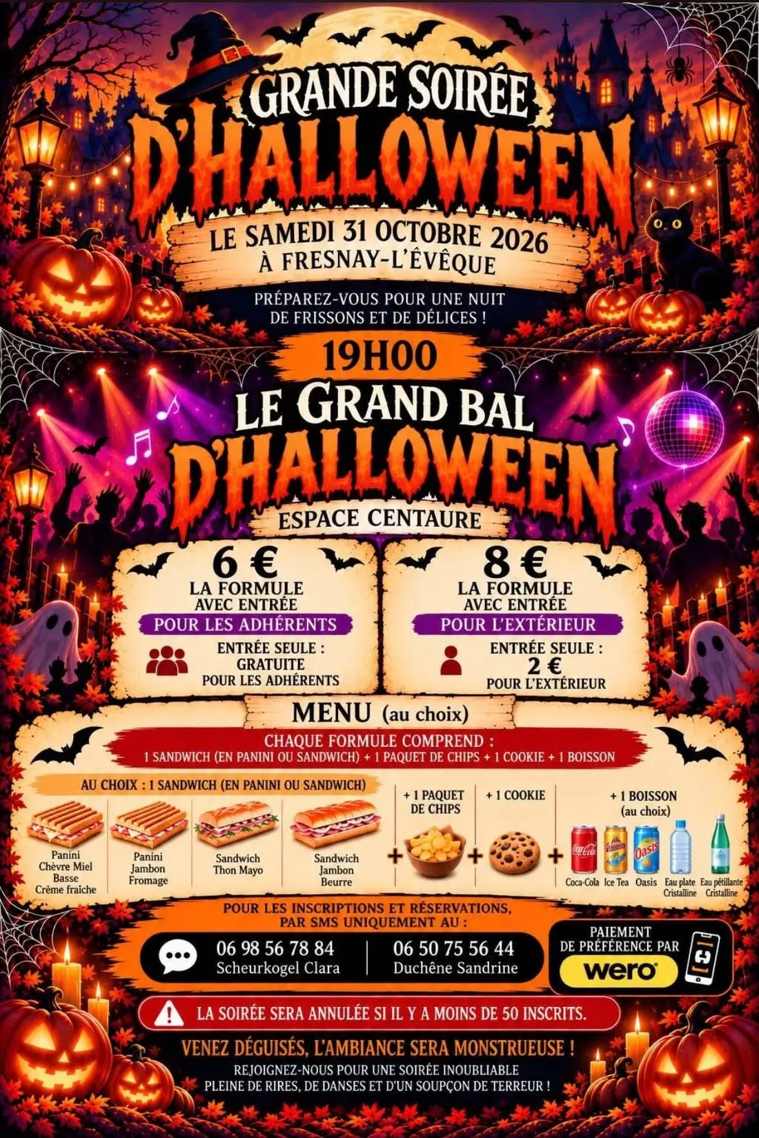 FRESNAY-L'ÉVÊQUE - Grande soirée d'Halloween