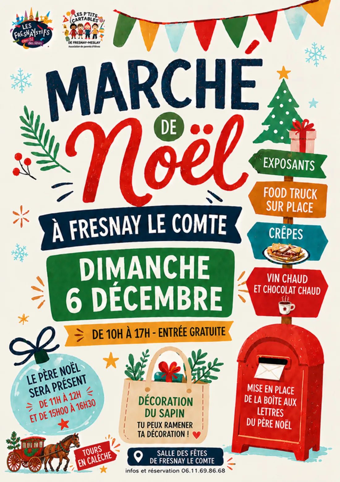 FRESNAY-LE-COMTE - Marché de Noël