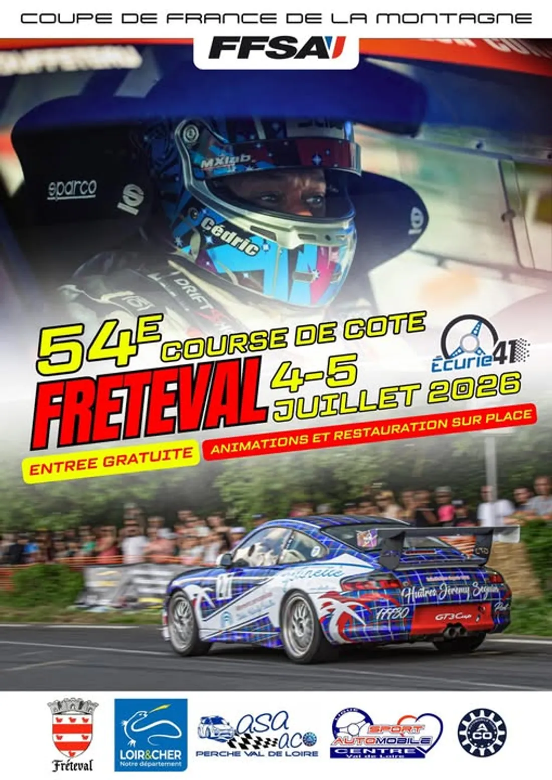 FRÉTEVAL (41) - 54e course de cote