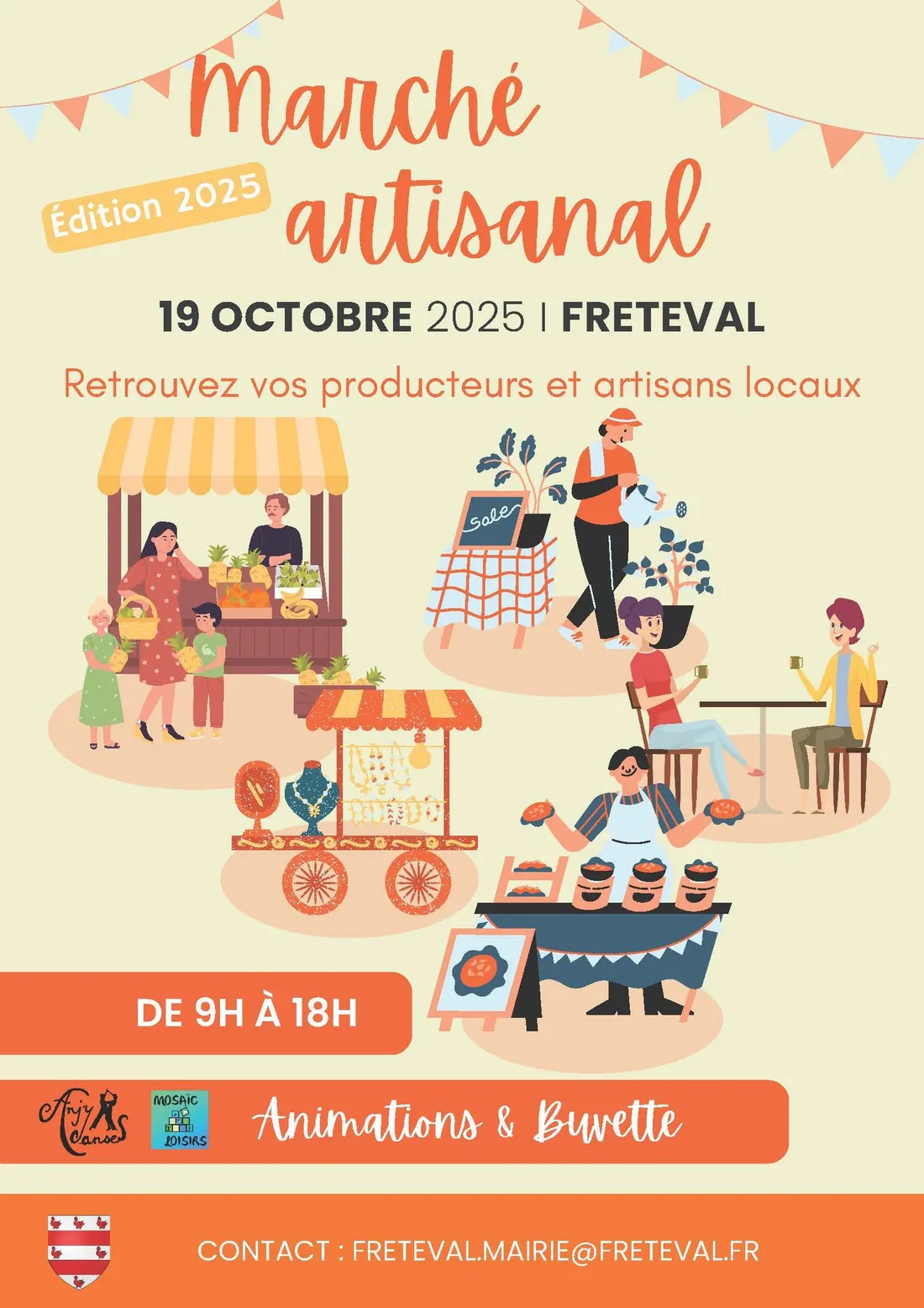 FRÉTEVAL (41) - Marché artisanal