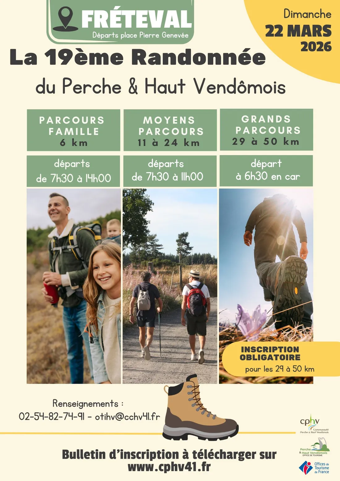 FRÉTEVAL (41) - 19e randonnée du Perche et Haut Vendômois