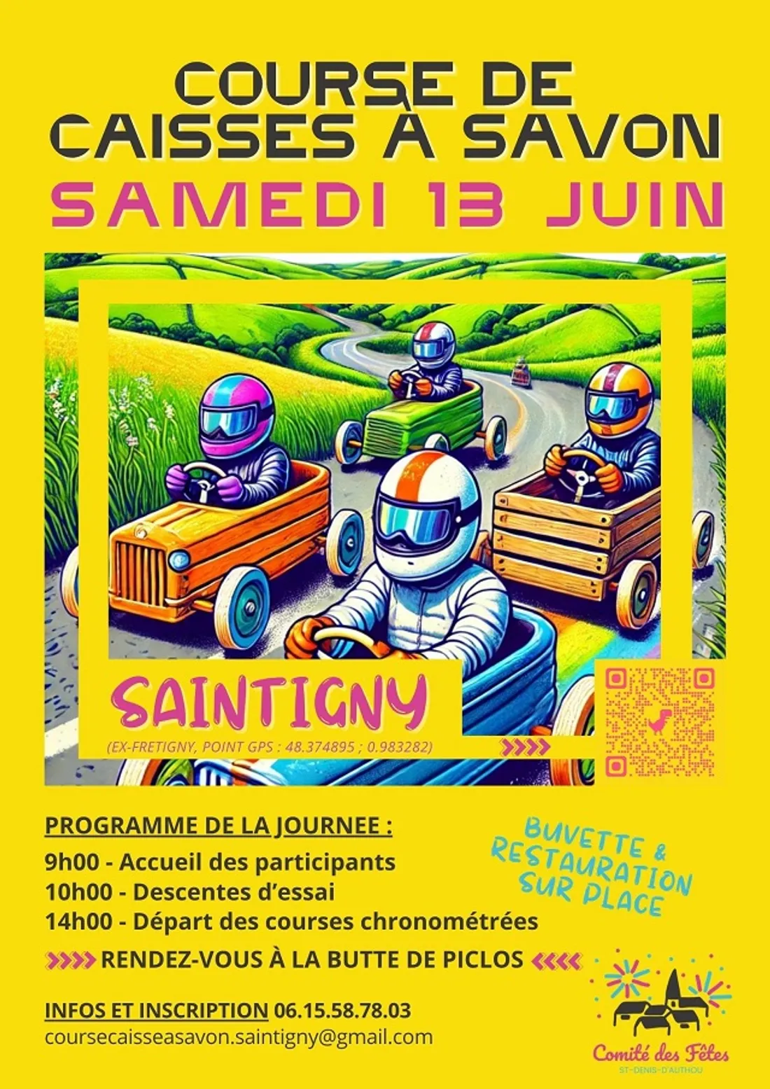 FRÉTIGNY - Course de caisse à savon