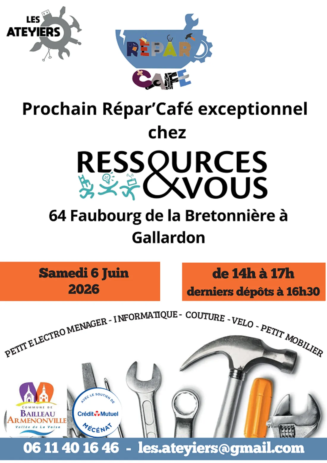 GALLARDON - Répar'Café