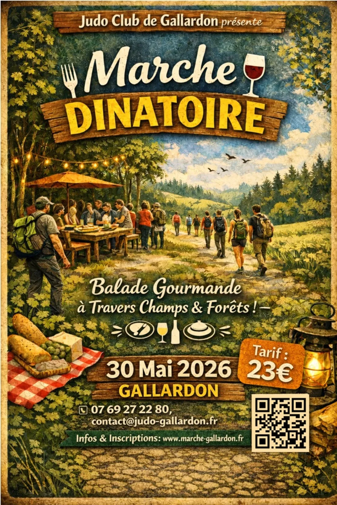 GALLARDON - Marche dînatoire : l'épicurienne