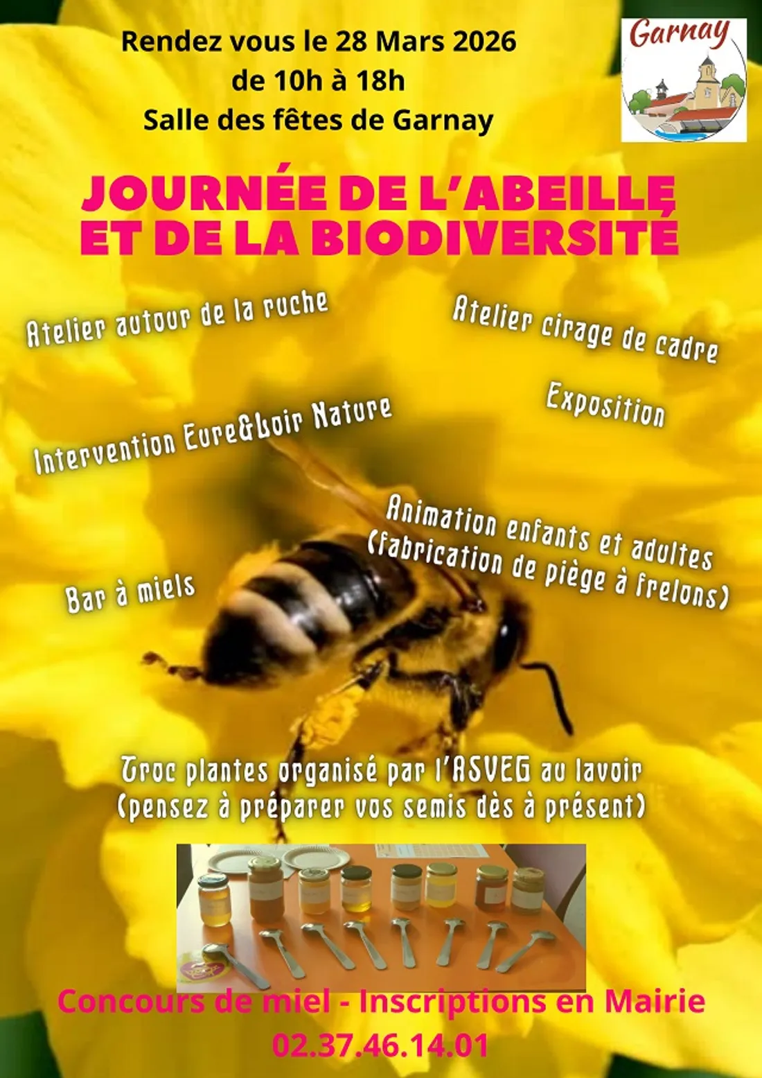 GARNAY - Journée de l'abeille et de la biodiversité