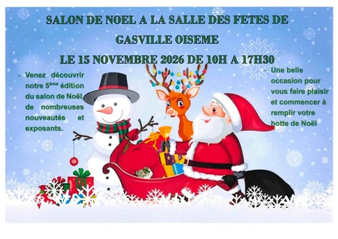 GASVILLE-OISÈME - Salon de Noël