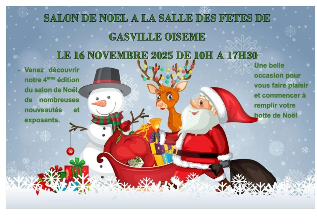GASVILLE-OISÈME - Salon de Noël