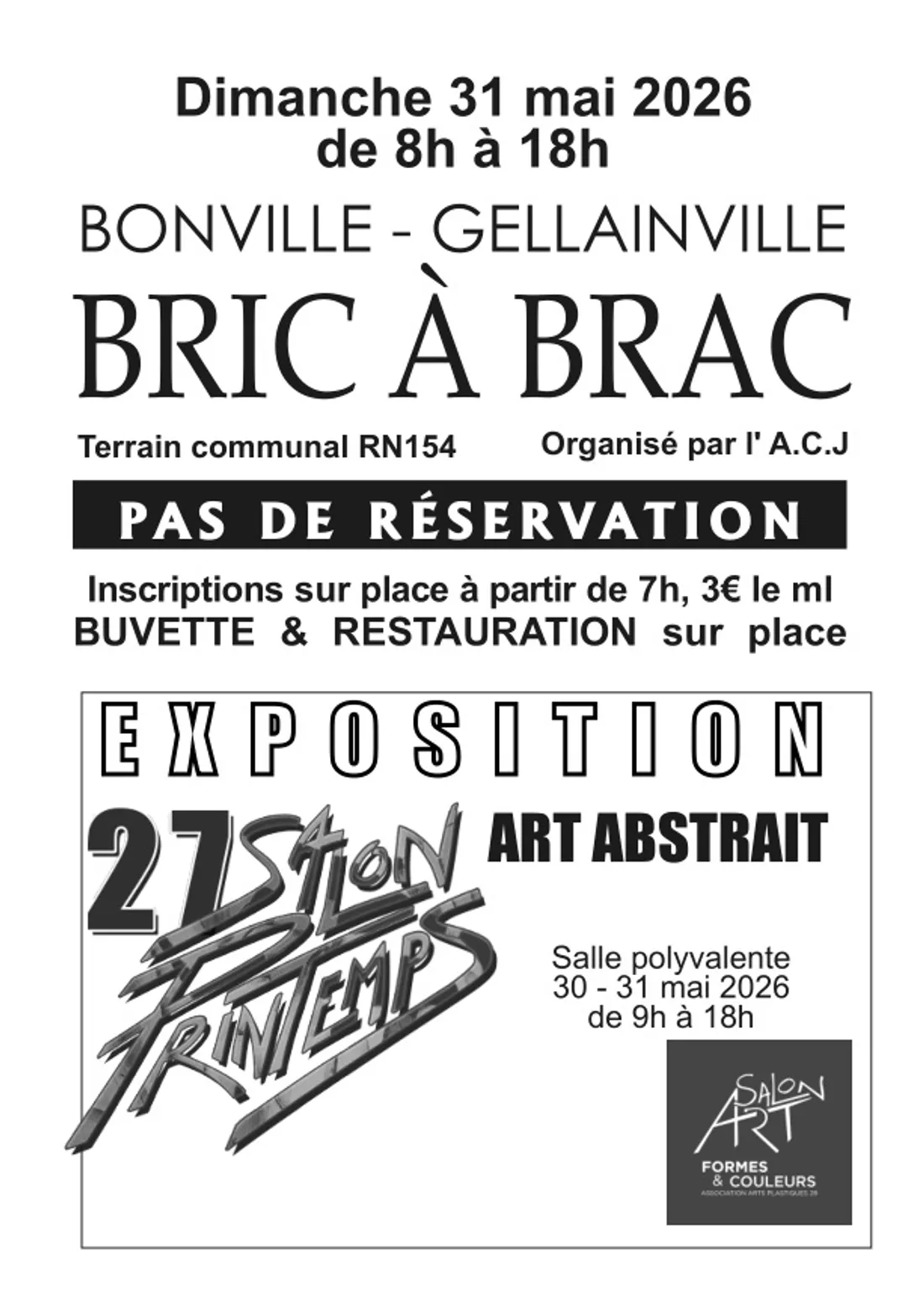 GELLAINVILLE - Bric-à-brac de l'ACJ