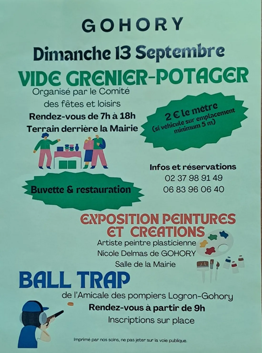 GOHORY - Vide-greniers-potagers et ball-trap