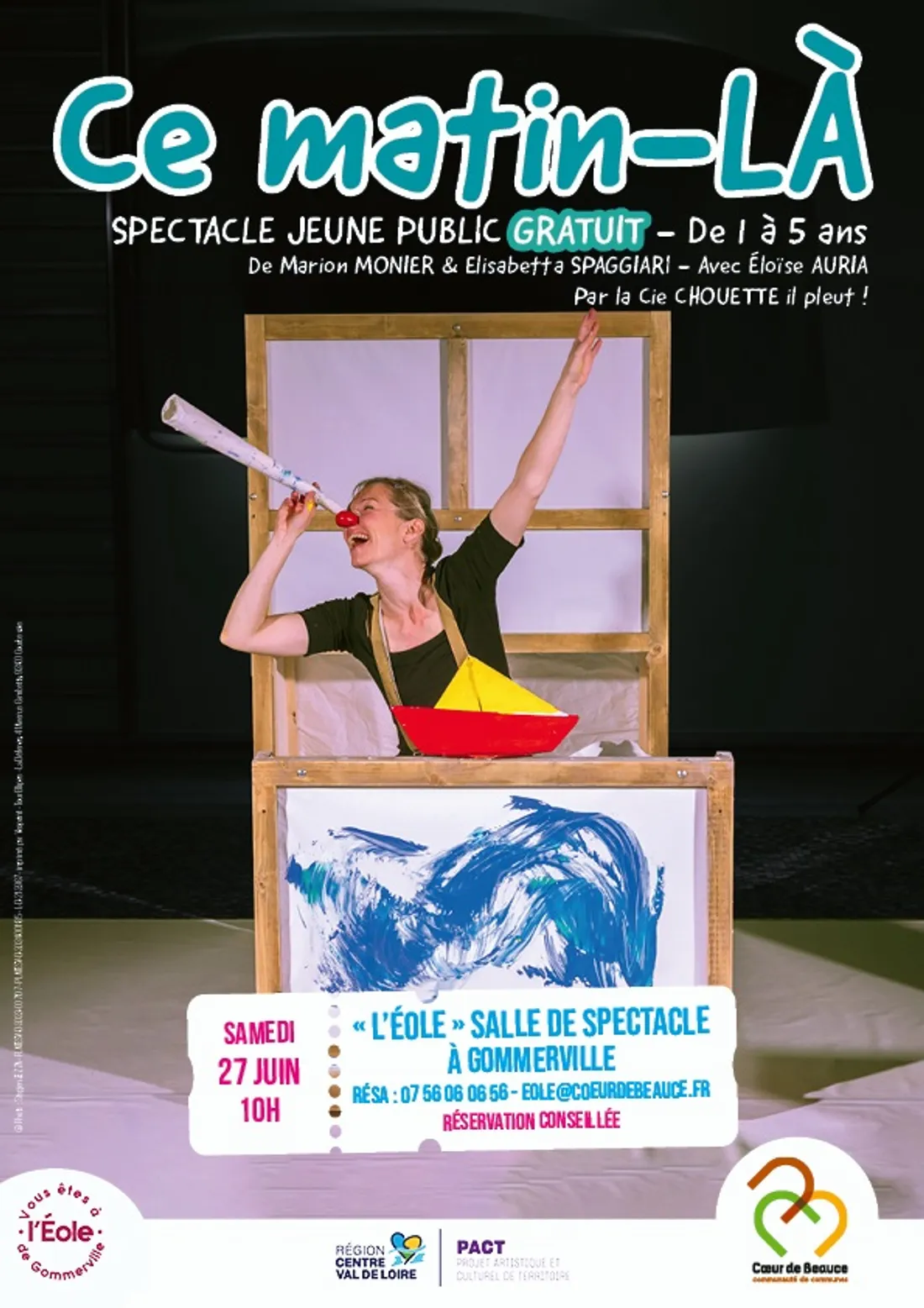 GOMMERVILLE - Spectacle jeune public : Ce matin-là