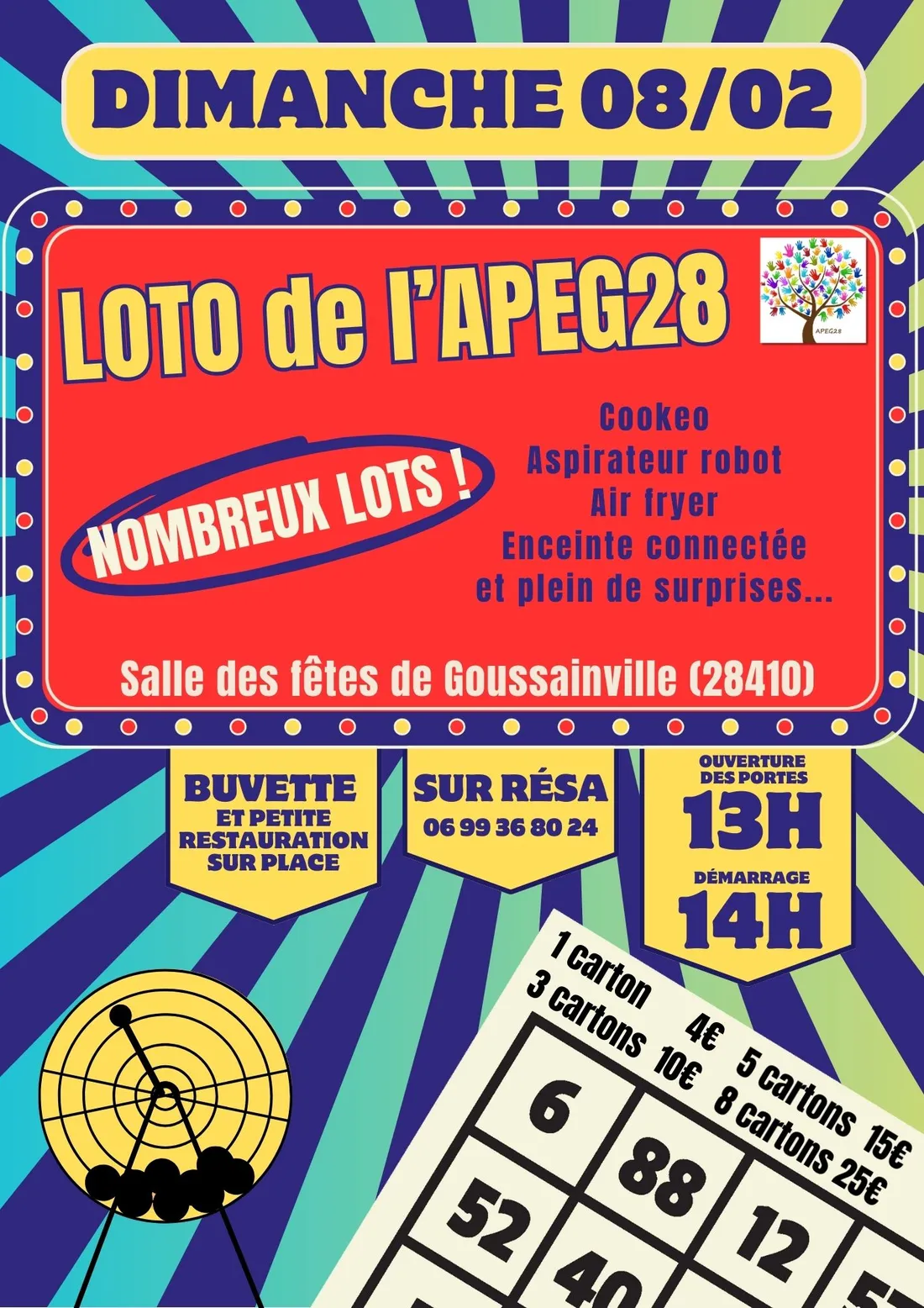 GOUSSAINVILLE - Loto de l'APEG28