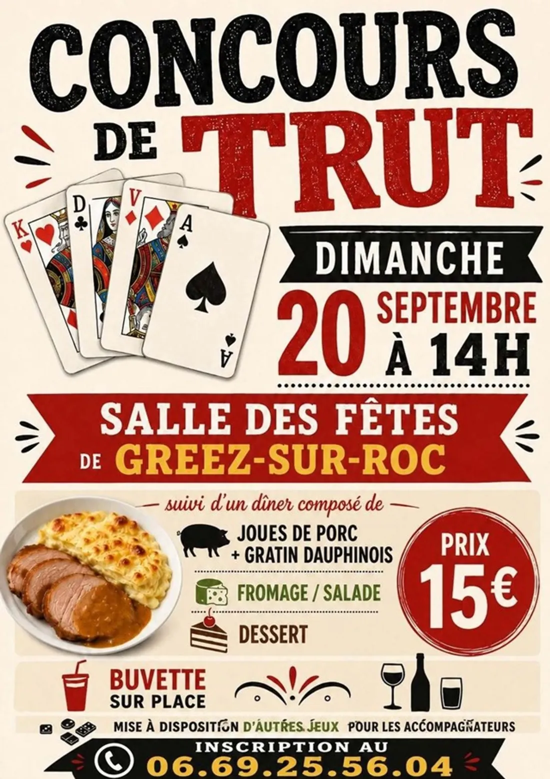 GRÉEZ-SUR-ROC (72) - Concours de trut