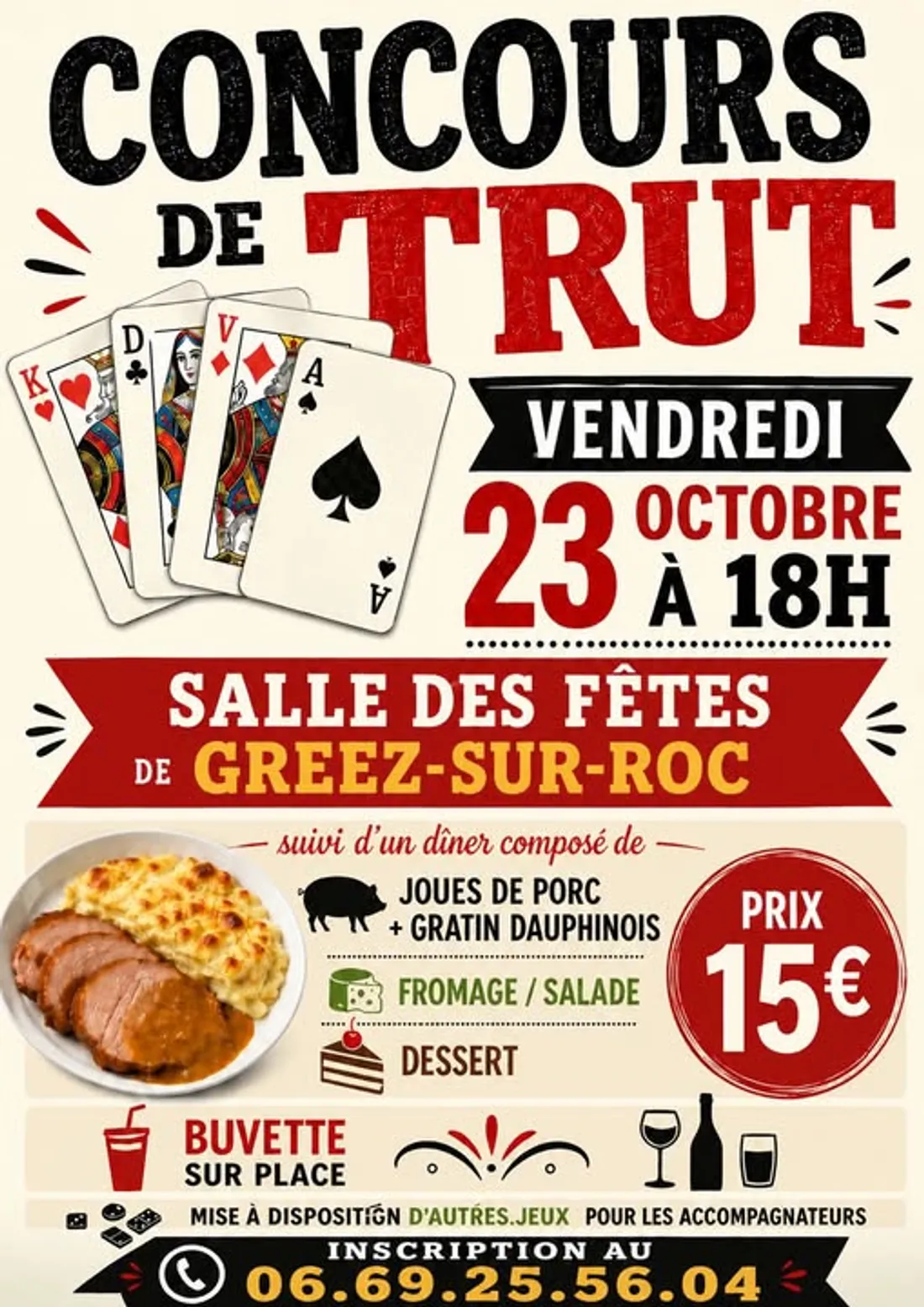 GRÉEZ-SUR-ROC (72) - Concours de trut
