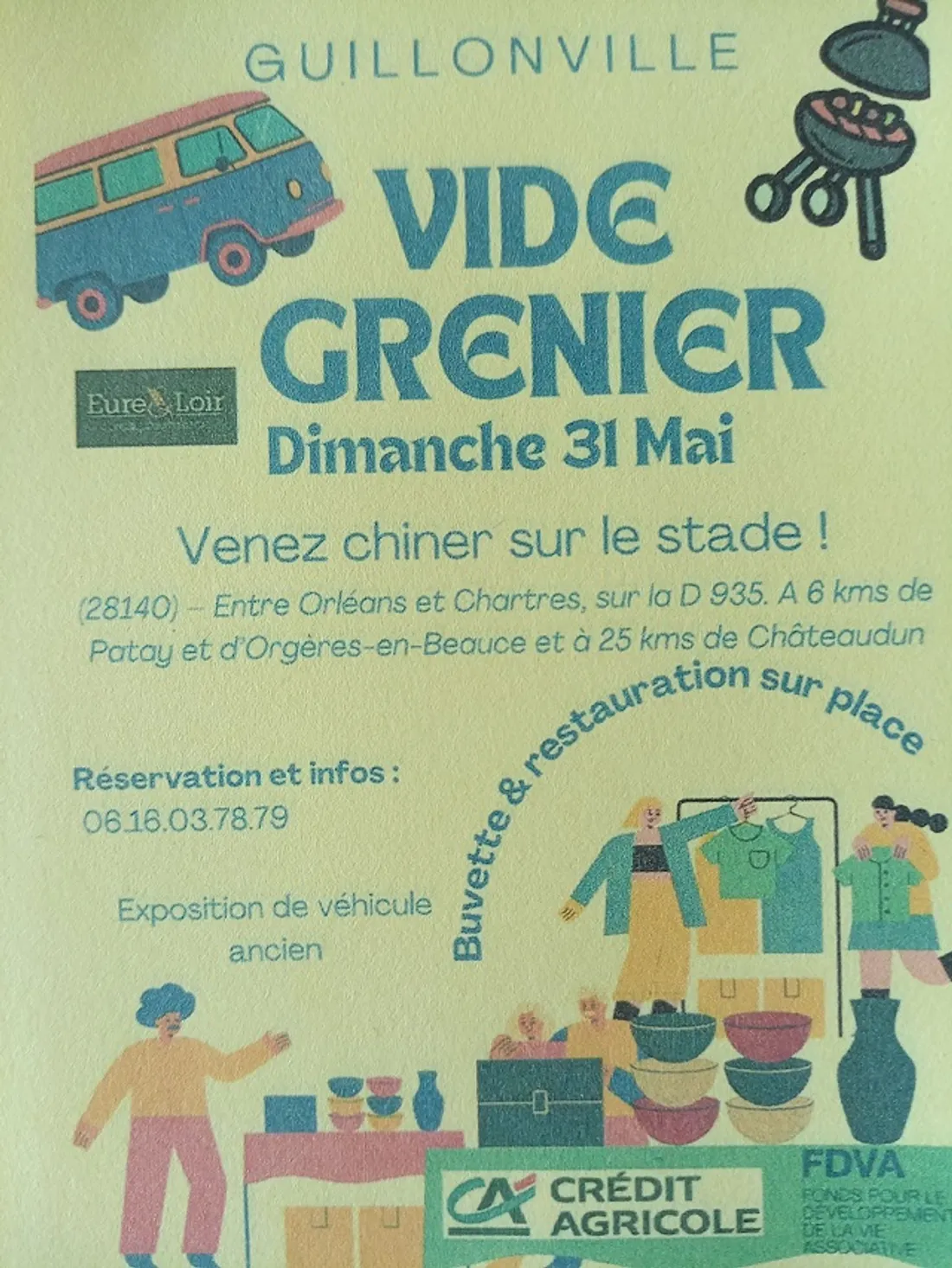 GUILLONVILLE – Brocante du Comité d'Animation