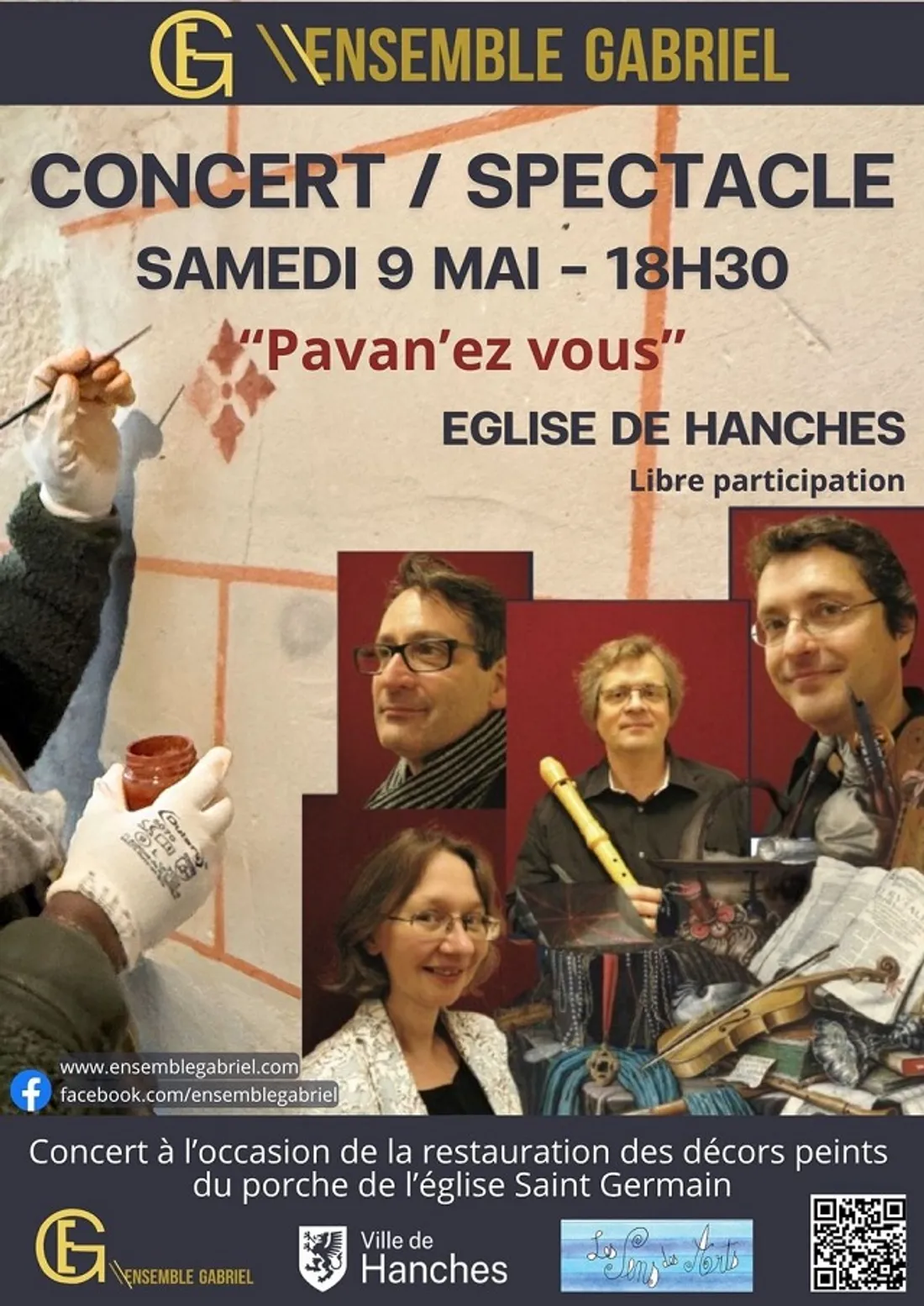 HANCHES - Concert : Ensemble Gabriel