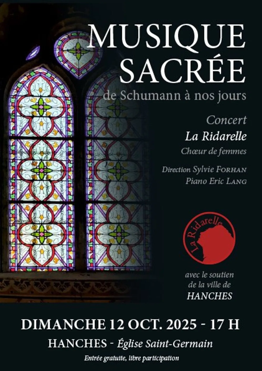 HANCHES - Musique sacrée : La Ridarelle