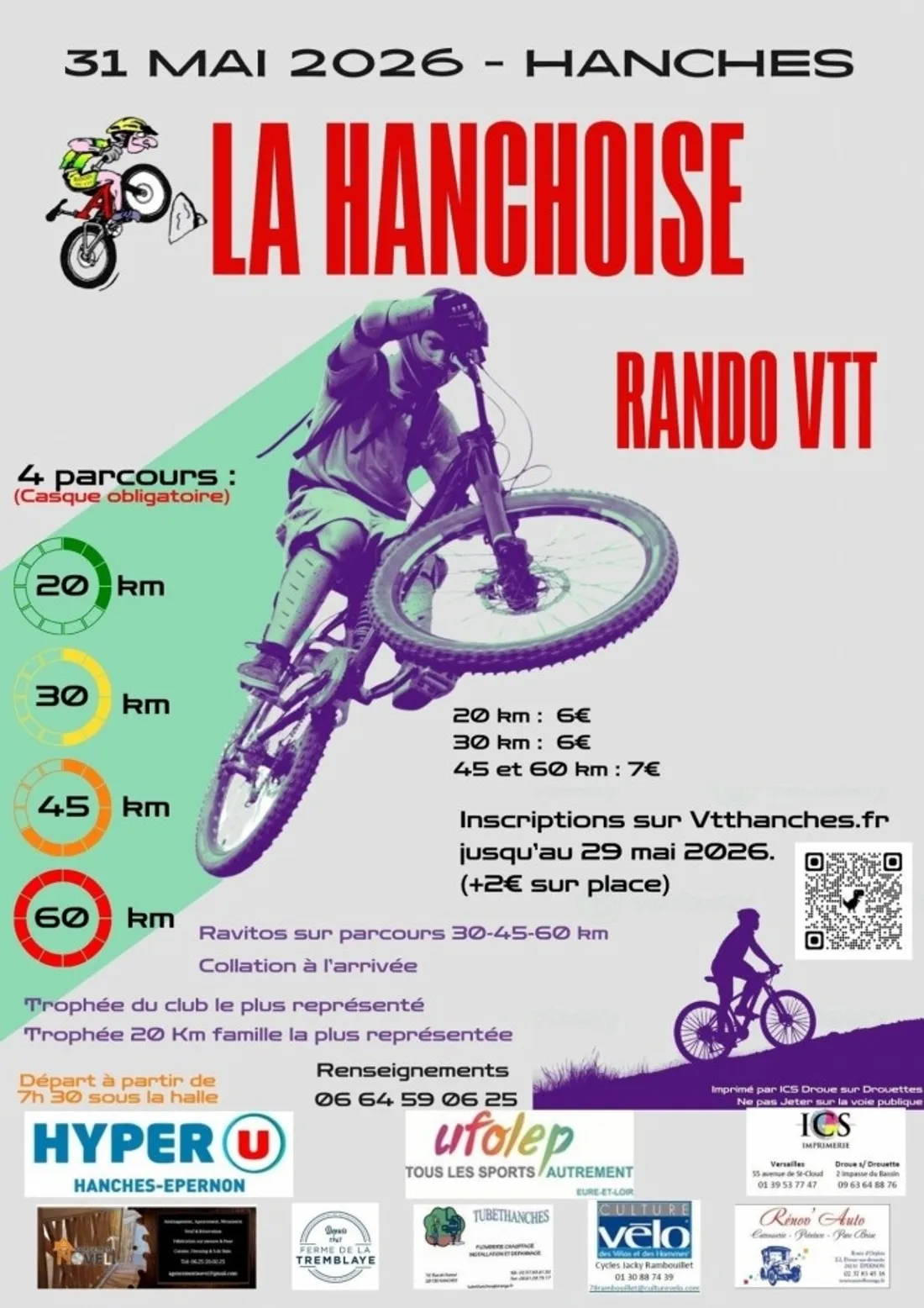 HANCHES - Randonnée VTT : La Hanchoise