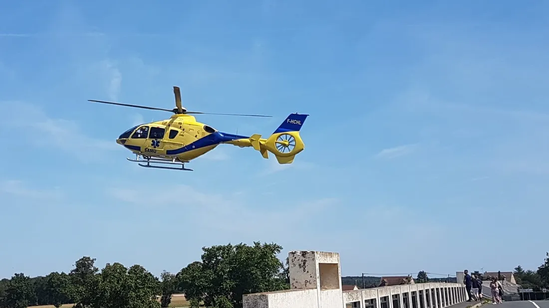 hélicoptère samu smur