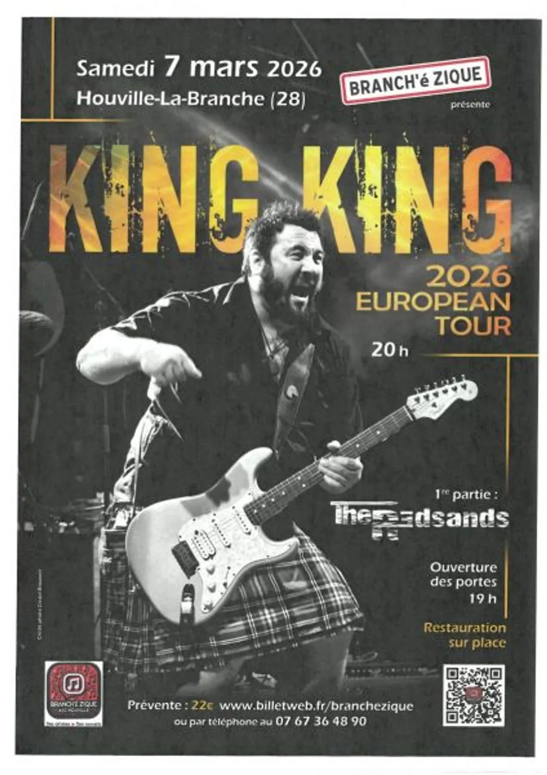 HOUVILLE-LA-BRANCHE - Concert : King King