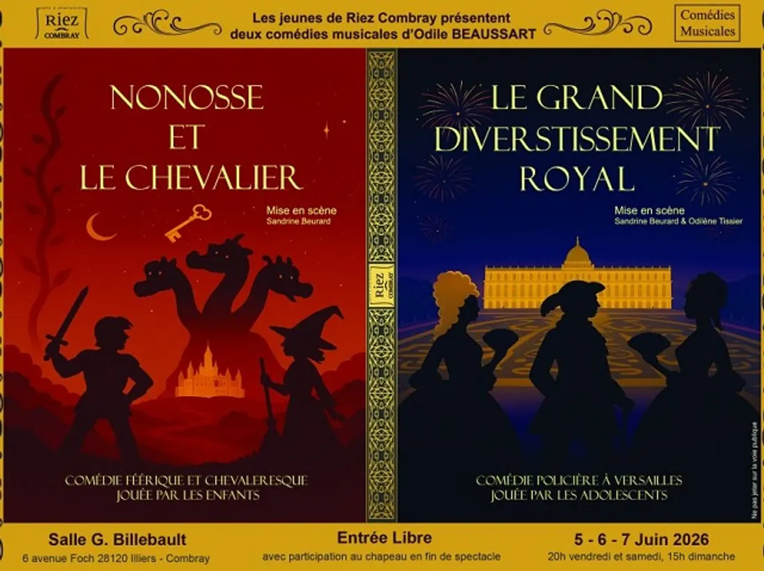 ILLIERS-COMBRAY - Comédies musicales de Riez Combray