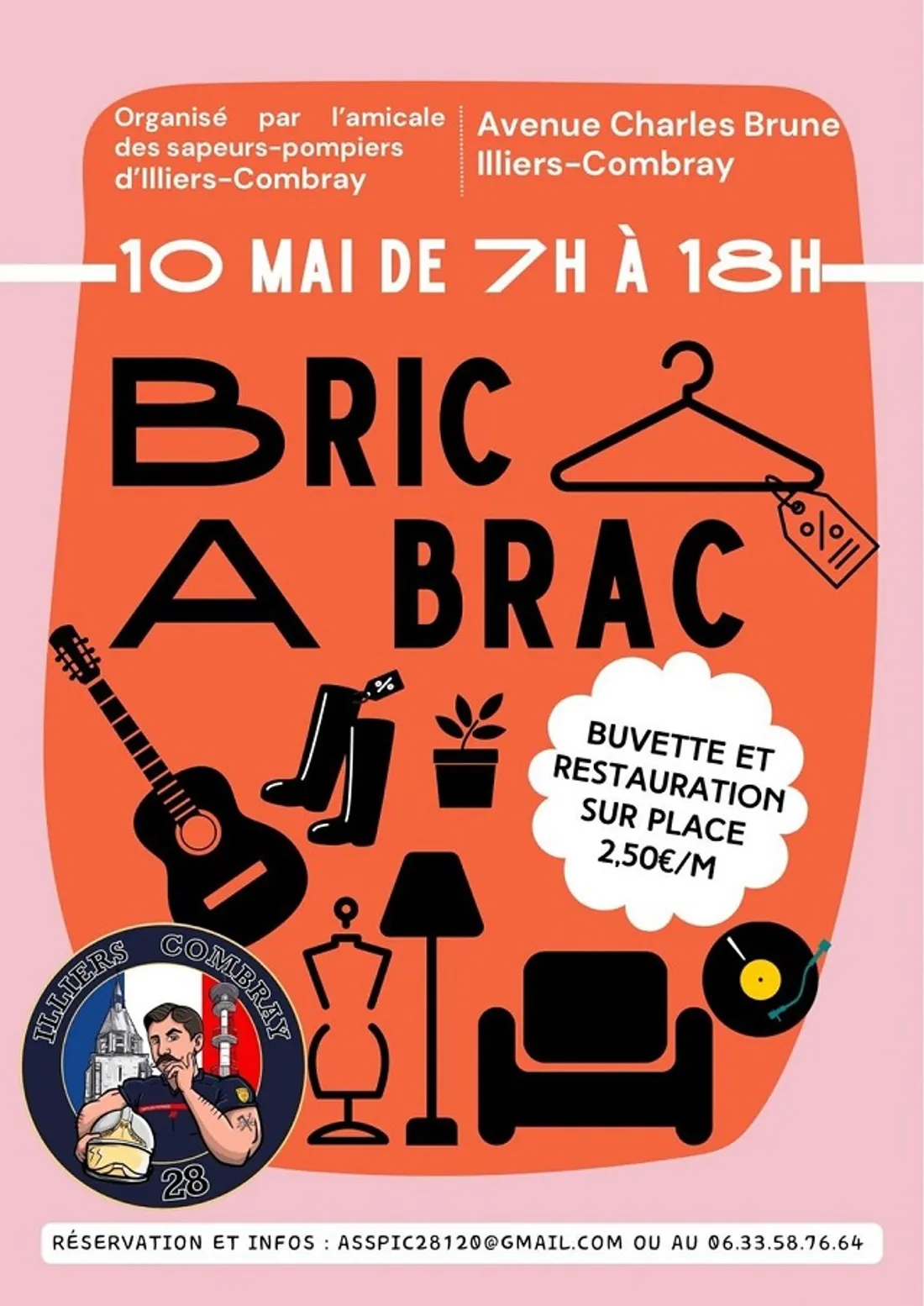 ILLIERS-COMBRAY - Bric-à-brac des sapeurs-pompiers