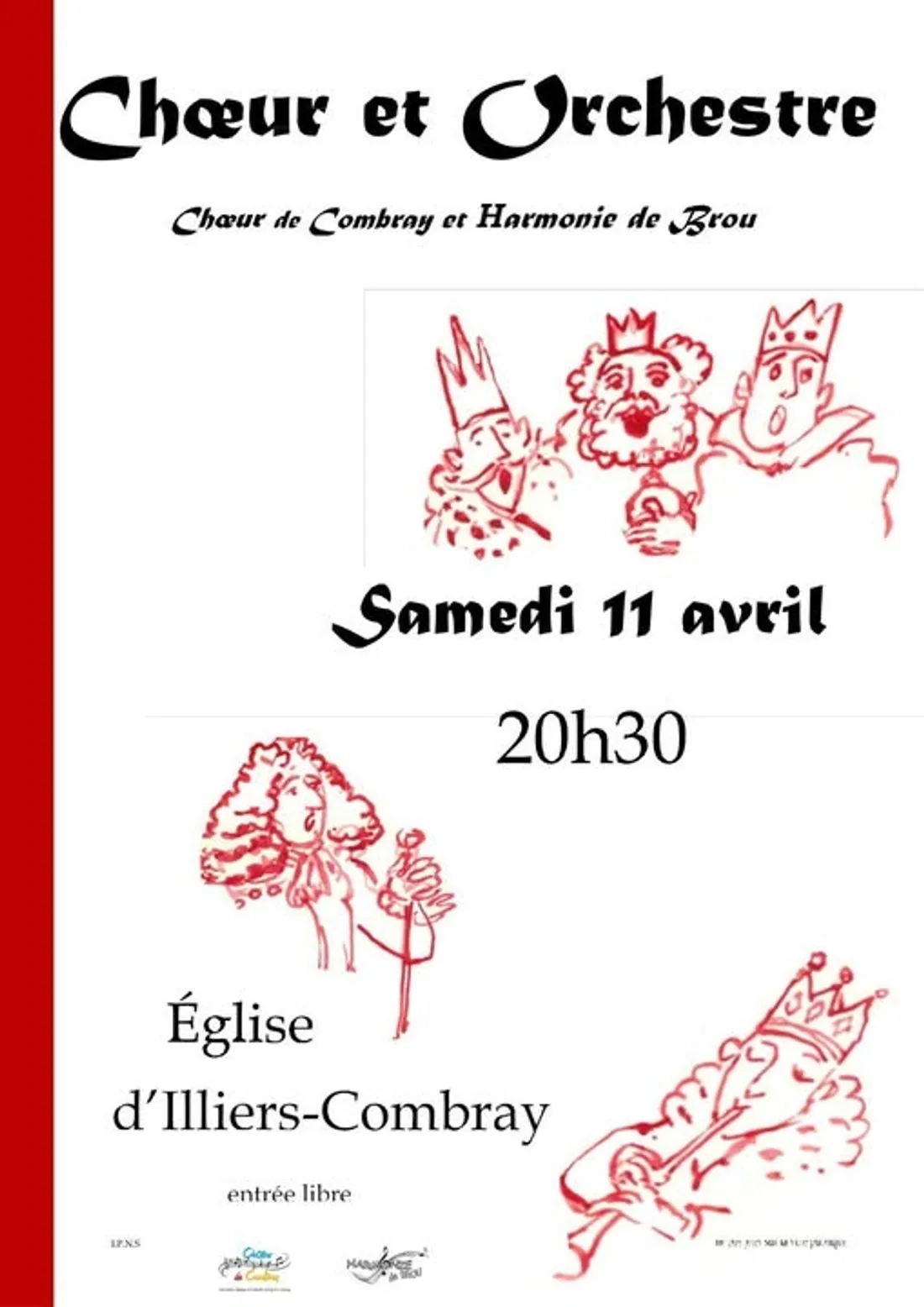 ILLIERS-COMBRAY - Concert : Chœur de Combray et Harmonie de Brou
