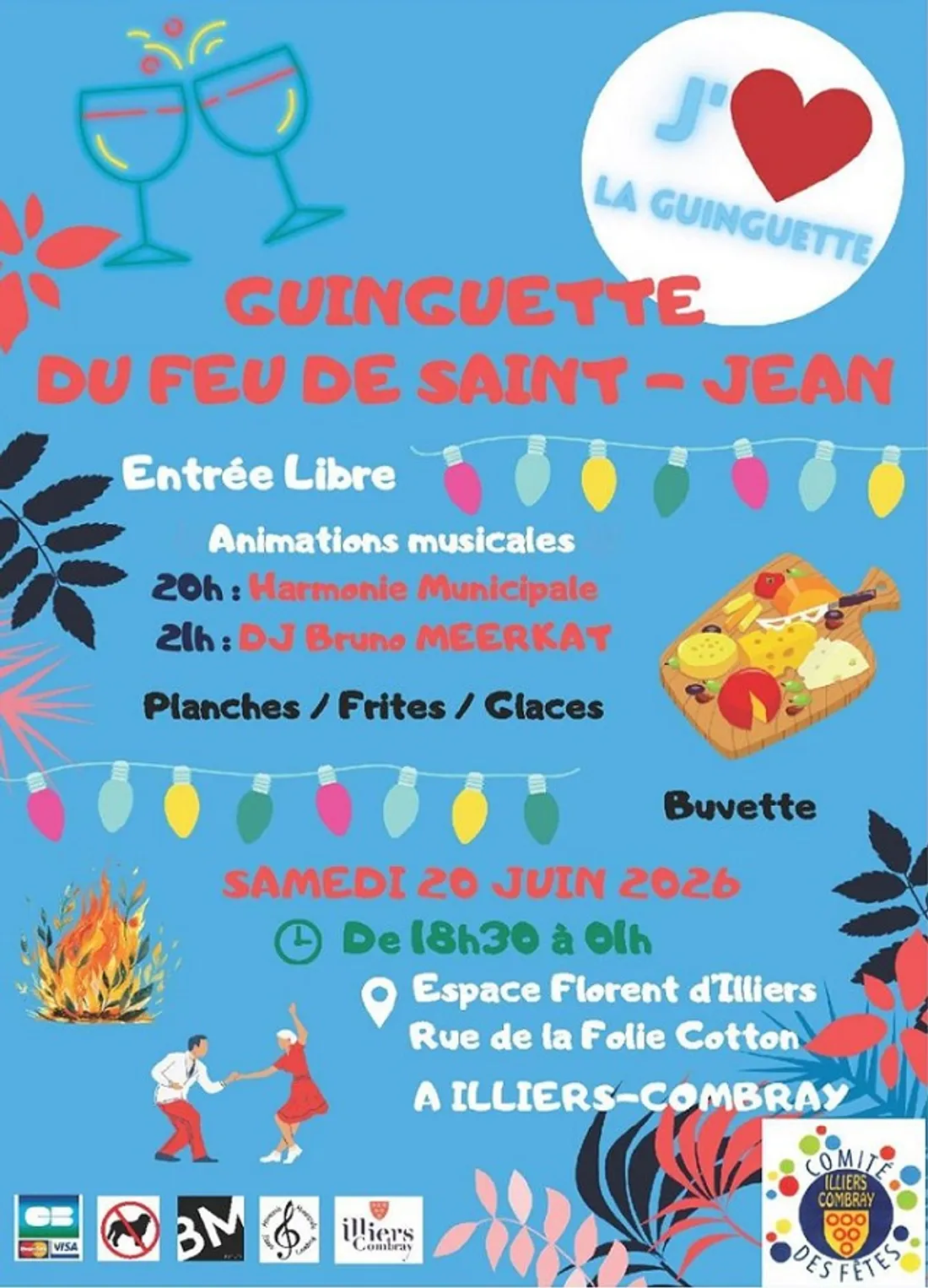 ILLIERS-COMBRAY - Guinguette et feu de Saint Jean