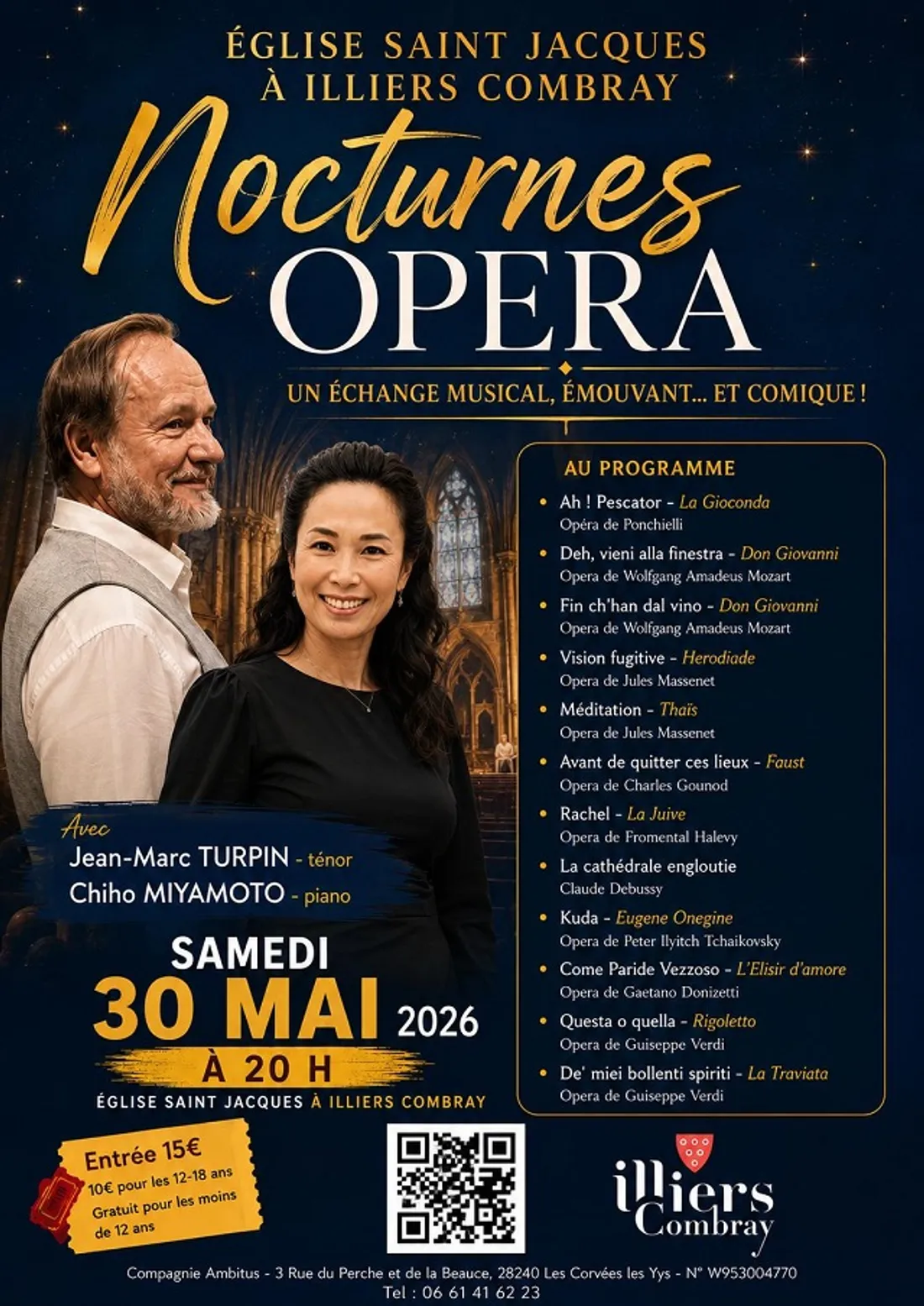 ILLIERS-COMBRAY - Nocturnes Opéra