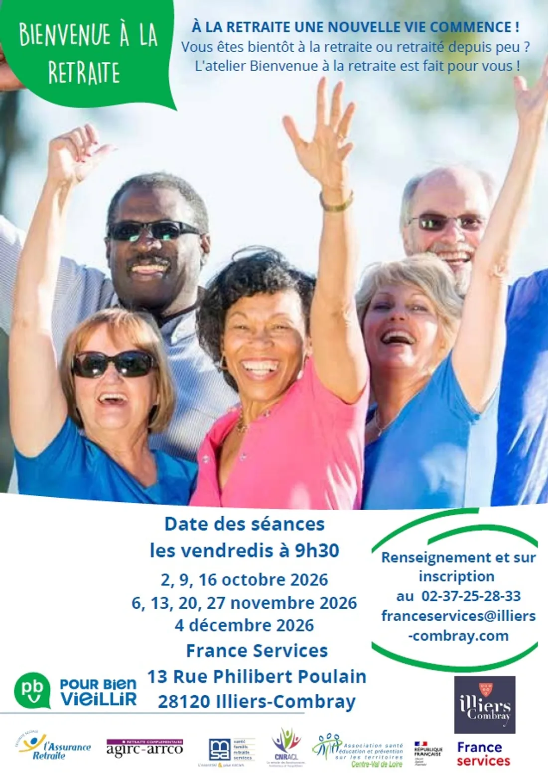 ILLIERS-COMBRAY - Atelier : Bienvenue à la retraite