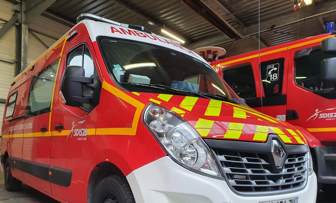 Ambulance pompiers illustration