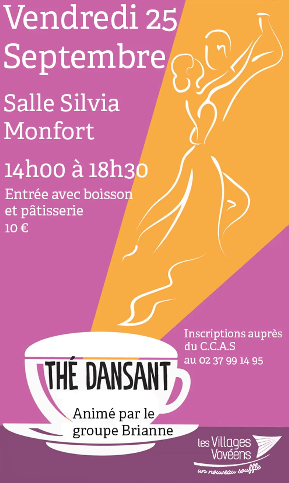 VOVES - Thé dansant avec le groupe Brianne