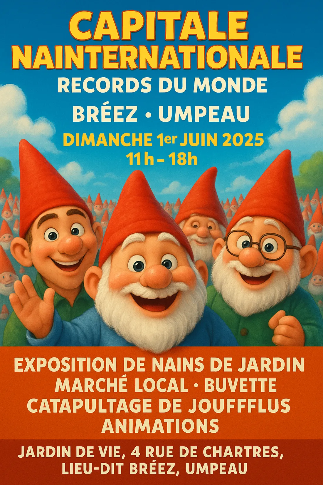  « Umpeau, Capitale Nainternationale » Affiche 2025