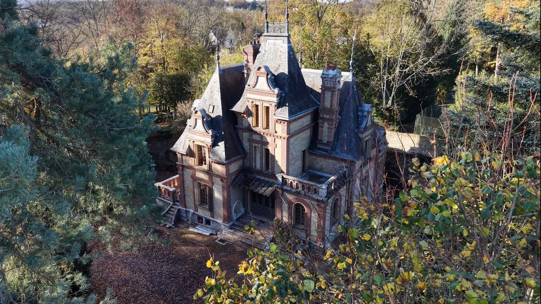 manoir egmont vue drone